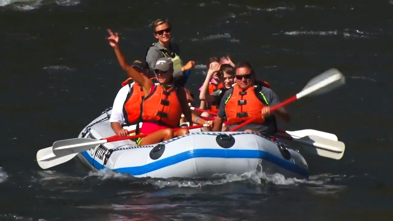 Fun River Rafting experience in Salmon River Idaho