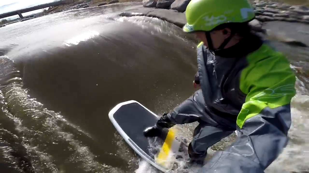 River Surfing at River Run Park in Colorado
